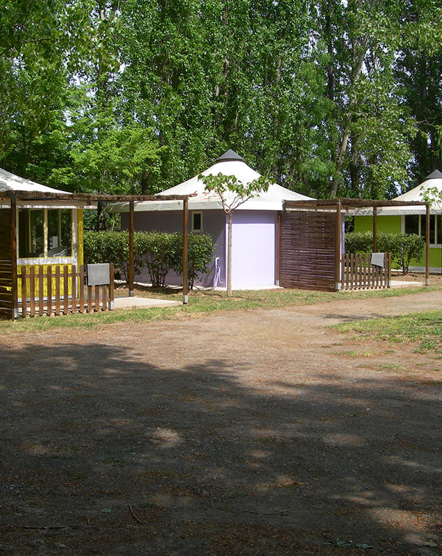 Les bengalis en location au camping La Gabinelle à Sauvian