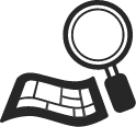 Magnifying glass icon